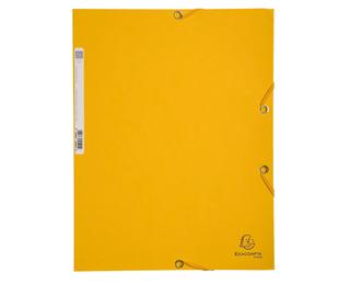Chemise 3 rabats à élastiques carte lustrée 400g/m2 - A4 