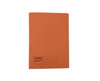 Guildhall Pocket Transfer Spiral File (315gsm) - Orange