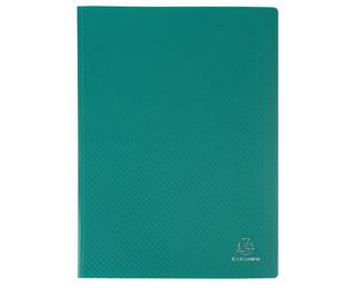 Display Book PP A4 30 Pkts Ast - Dark green