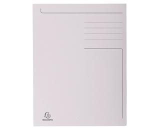 Pre-printed 3-flap folder Forever® 280gsm - Folio - Grey