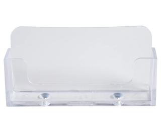 Dispensadores de tarjetas de visitas - 3,4 x 10,2 x 4,7 cm - 34x102x47 mm - Cristal