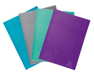 Sichtmapppen A4, Einband aus mittelstarkem Karton, 20 Hüllen, Teksto 