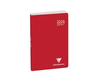 Agenda Forum Work & After Classic 10 x 15 cm Journalier Août 2026 à Juillet 2027 - Rouge