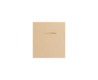 Livre d'or 140 pages tranche or Skandi Moon - Beige