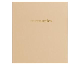 Livre d'or 140 pages tranche or Skandi Moon - Beige