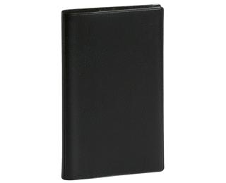 Agenda de poche Espace 17S spiralé Cassandra 9 x 17,5 cm Semainier Janvier à Décembre 2027 - Noir