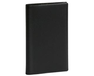 Agenda de poche Espace 17S spiralé Cassandra 9 x 17,5 cm Semainier Janvier à Décembre 2027 - Noir