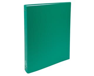 Exacompta PP covered Ring Binder, A4, 4 rings, 40mm spine - Green