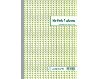 Duplicate Book with 4 columns 50 pages 29,7x21cm