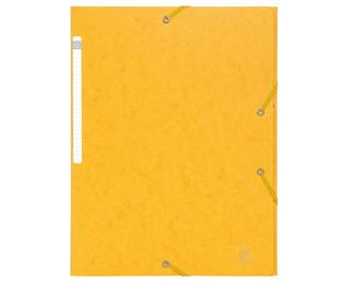 Sammelmappe mit Gummizug und 3 Klappen aus Colorspan-Karton 425g/qm für Format DIN A4, Scotten 