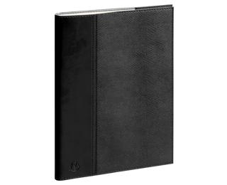 Agenda de bureau Eurotime 24S Spiralé Duo Kaa 16 x 24 cm Semainier Janvier à Décembre 2026 - Noir