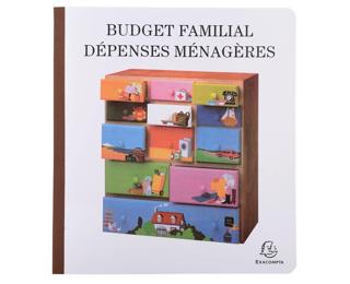 Piqûre de comptabilité et organisation familiale 27x25cm - Budget dépenses ménagères 56 pages