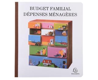 Huishoudeijk uitgaven- en organisatieboekje 27x25cm - Uitgaven gezinsbudget 56 pagina's - Franstalig