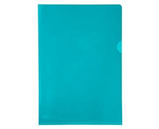 Pk 10 Cut Flush Fldr PVC A4 0.13mm Ast - Assorted colours