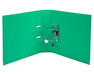 Classeur à levier Prem'Touch intérieur et extérieur en polypropylène - Dos 80mm - A4 maxi - Vert
