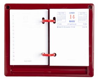 Socle en plastique bordeaux pour Bloc-pratic - Bordeaux