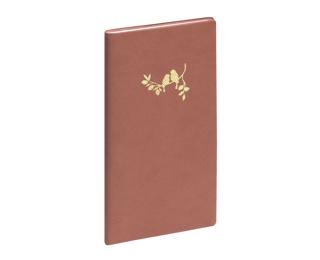 Agenda de poche SAS 17 Elise 9 x 17.5 cm Semainier Septembre 2025 à Août 2026 - Terracotta