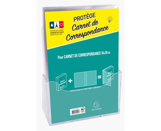 Protège carnet de correspondance - Couleurs assorties
