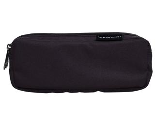 Pencil case rectangle 2comp Dobble black - Black