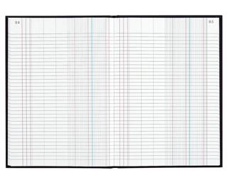 Registre 340x225 Journal 300 pages - Noir toilé