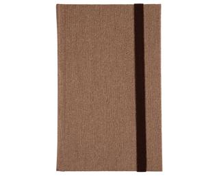 Carnet Nature 170x110, 192 pages lignées - Brun