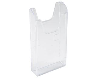 Wandprospekthalter A6 vertikal, Exacryl 