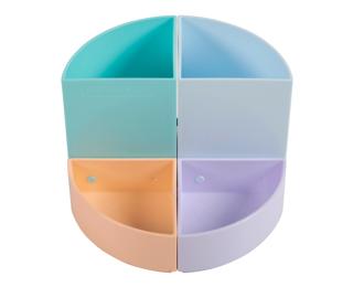 THE QUARTER Modular pen-holders Pastel - Assorted colours