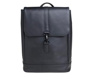 Sac à dos ordinateur Klip-it cuir - Noir