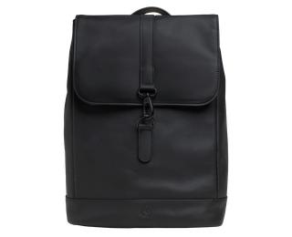 Exacompta Klip-it Leather Laptop Backpack - Fits up to 15 Laptop 