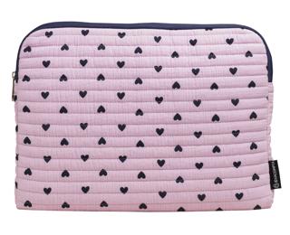 Bolsa para ordenad. 13-14'' Corazon malv - Malva