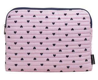 Housse informatique 13-14'' Coeurs - Mauve