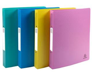 Exacompta 'Forever Young' Recycled A4+ Ring Binders (2x30mm Rings) - Assorted colours