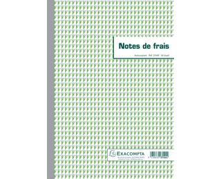 Manifold Note de frais 29,7x21cm 50 feuillets dupli autocopiants
