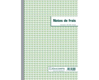 Manifold Note de frais 29,7x21cm 50 feuillets dupli autocopiants