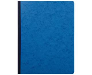 Piqûre 32x25cm 6 colonnes sur 1 page 31 lignes 80 pages - Bleu