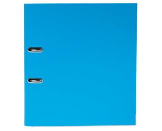 Ordner Prem'Touch, innen und außen aus PP, Rückenbreite 80mm, 32x30cm für DIN A4 Maxi - Hellblau