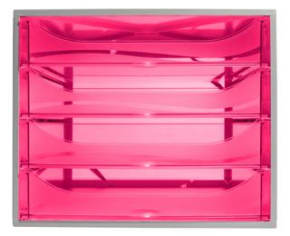 Module de classement Ecobox Linicolor 4 tiroirs