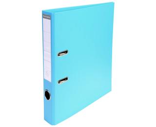 Classeur à levier PVC A4 dos de 50mm. - Bleu clair
