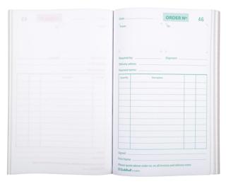 Guildhall Order Duplicate Book - White