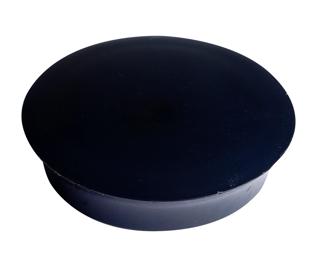 Boîte de 4 aimants F32 - 32mm de diamètre - Noir