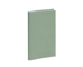 Agenda de poche EasyTime 17 Ondine 9 x 17,5 cm Semainier Janvier à décembre 2026 - Vert