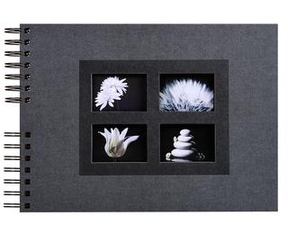 Photo Album Spiral Passion 32x22cm - Black