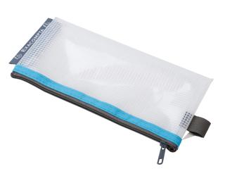 Pochette à fermeture éclair en plastique souple 
