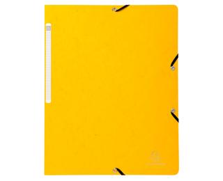 Folder Elastic w/o Flap+Label A4 Lime - Yellow