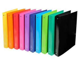 Exacompta Iderama Ring Binder, A4, 4 ring, 40mm spine - Assorted colours