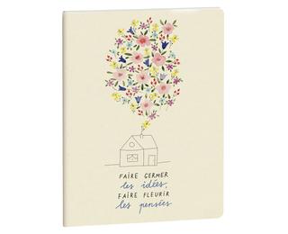 Notebook Julie Adore Maison dots 15 x 21 cm - Visuel