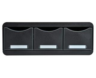 Toolbox Maxi 3 Laden Clc schwarz - Schwarz