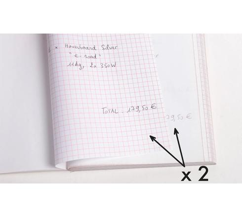 Doorschrijfpapier Bestellingen 21x18cm - 50 bladen dupli - in folie per 5, foto 4 van 6