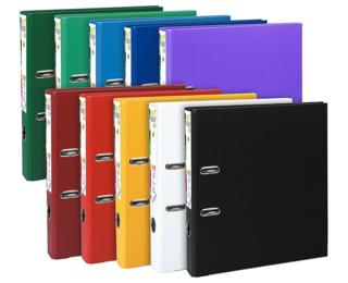 LAF Prem'Touch A4+ PP 50mm Spine - Assorted colours