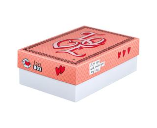 StoryBox Love design A4+ 120 mm filling level 